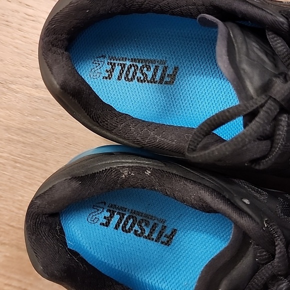 Nike Air Max Plus Running Shoe 2011 429890-040 Black Neon Blue Women's size 9 - Picture 6 of 13